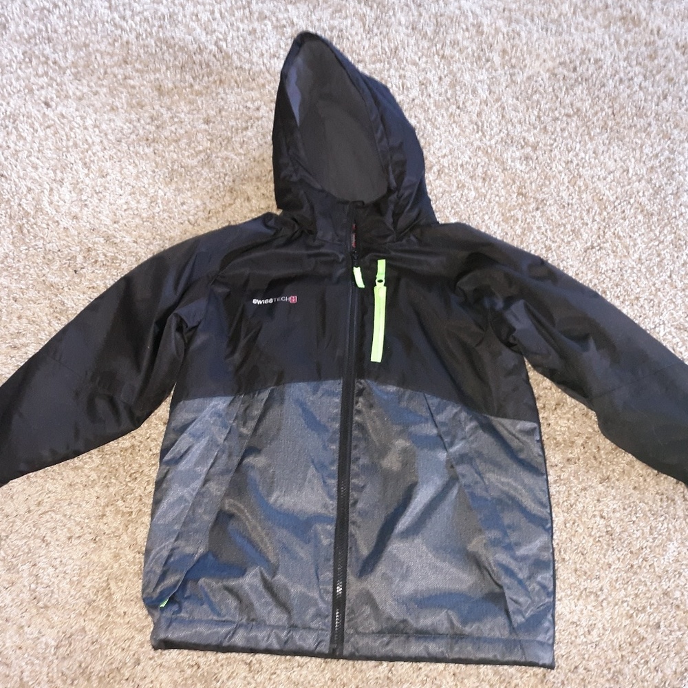 Boys hooded wind jacket